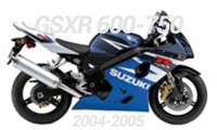 2004-2005 GSXR 600-750 Fairings