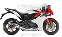2011-2012 CBR600F Fairings