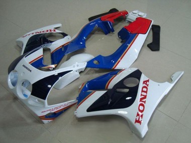 1988-1989 Honda CBR250RR MC19 Motorcycle Fairings - White Red Blue Glossy Black Canada for Sale