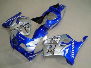 1988-1989 Honda CBR250RR MC19 Motorcycle Fairings - Silver Blue Canada for Sale