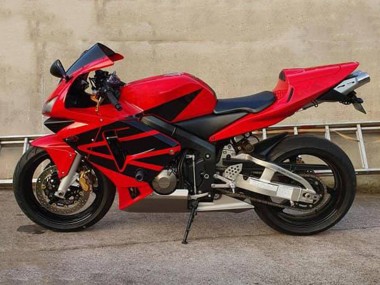 1991-1994 Honda CBR600 F2 Motorcycle Fairings - Red Matte Black Canada for Sale