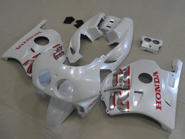 1990-1998 Honda CBR250RR MC22 Motorcycle Fairings - Pearl White Red Canada for Sale