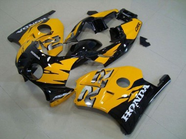 1990-1998 Honda CBR250RR MC22 Motorcycle Fairings - Yellow Glossy Black Canada for Sale