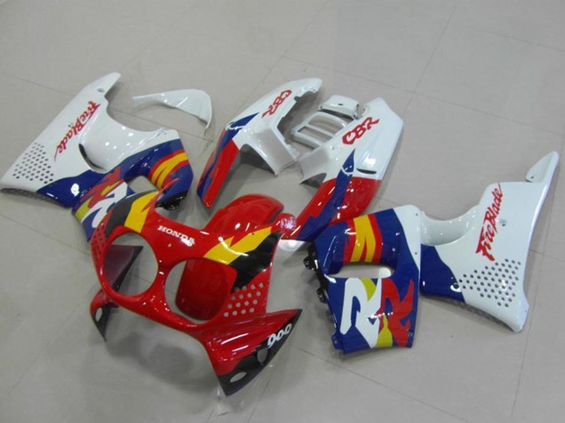 1994-1995 Honda CBR900RR 893 Motorcycle Fairings - White Red Blue Yellow Canada for Sale
