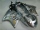 1996-2007 Honda CBR1100XX Blackbird Motorcycle Fairing - Silver Black Flame Canada for Sale