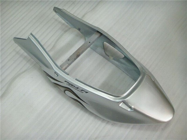 1996-2007 Honda CBR1100XX Blackbird Motorcycle Fairing - Silver Black Flame Canada for Sale