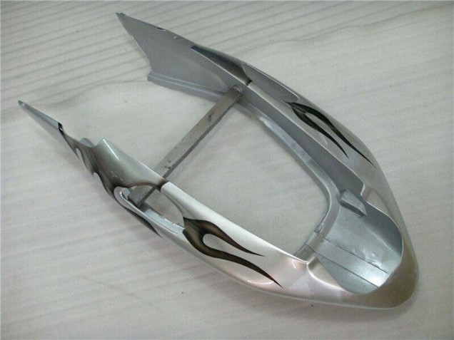 1996-2007 Honda CBR1100XX Blackbird Motorcycle Fairing - Silver Black Flame Canada for Sale