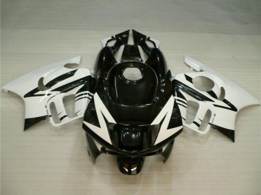 1995-1996 Honda CBR600 F3 Motorcycle Fairings - White Glossy Black Canada for Sale