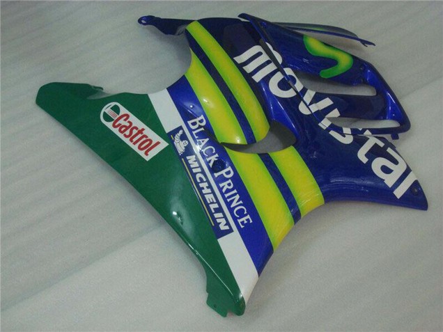 1995-1996 Honda CBR600 F3 Motorcycle Fairings - Blue Green Yellow MoviStar Red Castrol Canada for Sale