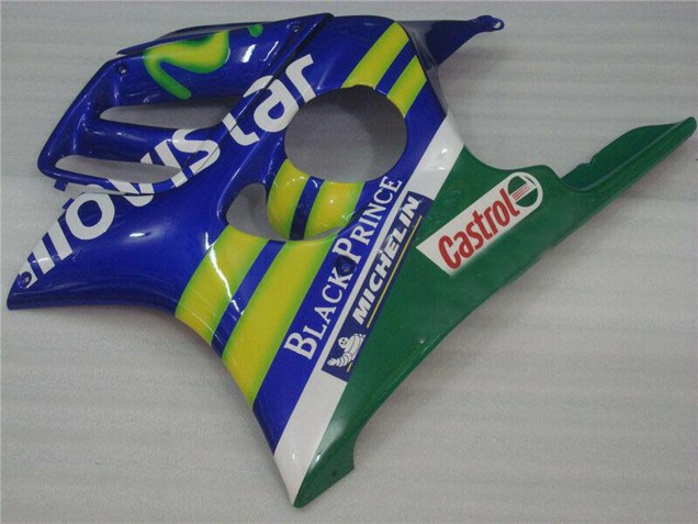 1995-1996 Honda CBR600 F3 Motorcycle Fairings - Blue Green Yellow MoviStar Red Castrol Canada for Sale