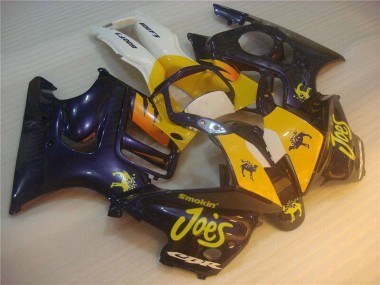 1995-1996 Honda CBR600 F3 Motorcycle Fairings - Blue Yellow Joes Canada for Sale