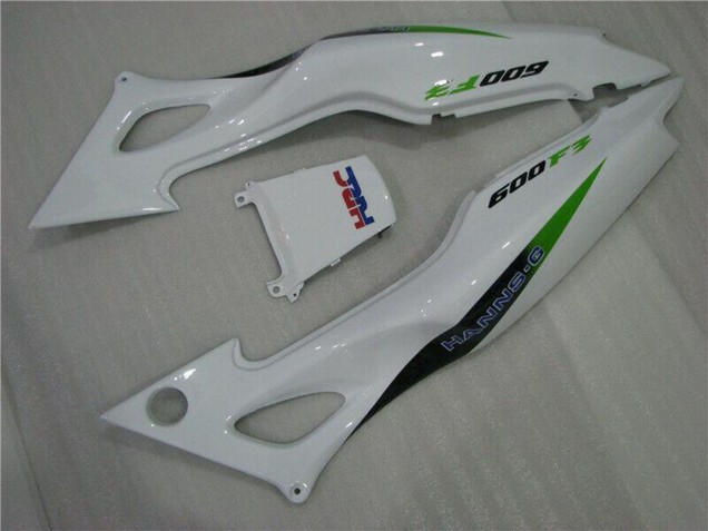 1995-1996 Honda CBR600 F3 Motorcycle Fairings - White Silver Green Hannspree Canada for Sale