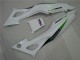 1995-1996 Honda CBR600 F3 Motorcycle Fairings - White Silver Green Hannspree Canada for Sale