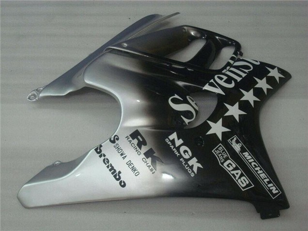 1995-1996 Honda CBR600 F3 Motorcycle Fairings - Silver Glossy Black SevenStars Canada for Sale