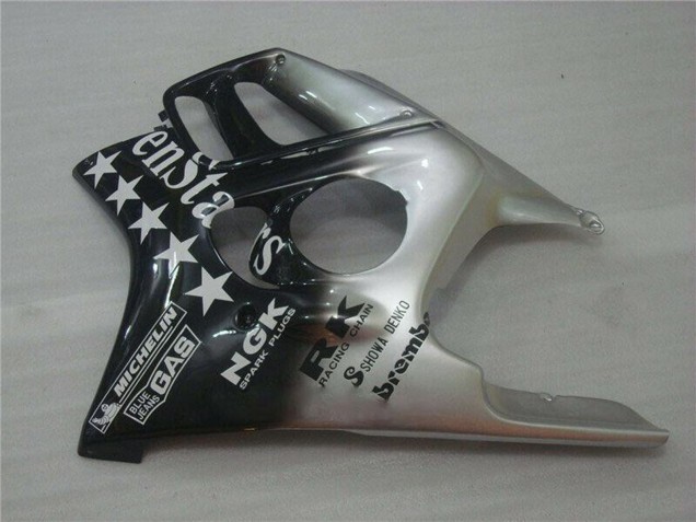 1995-1996 Honda CBR600 F3 Motorcycle Fairings - Silver Glossy Black SevenStars Canada for Sale