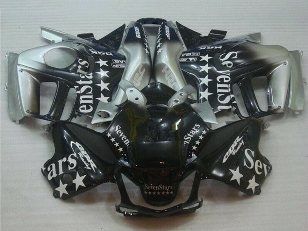 1995-1996 Honda CBR600 F3 Motorcycle Fairings - Silver Glossy Black SevenStars Canada for Sale