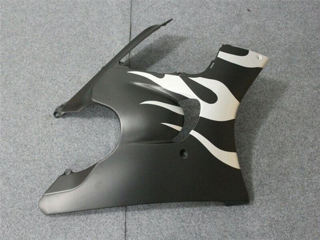 1995-1996 Honda CBR600 F3 Motorcycle Fairings - White Matte Black Flame Canada for Sale