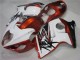 1996-2007 Suzuki GSXR 1300 Hayabusa Motorcycle Fairings - White Orange Black Canada for Sale