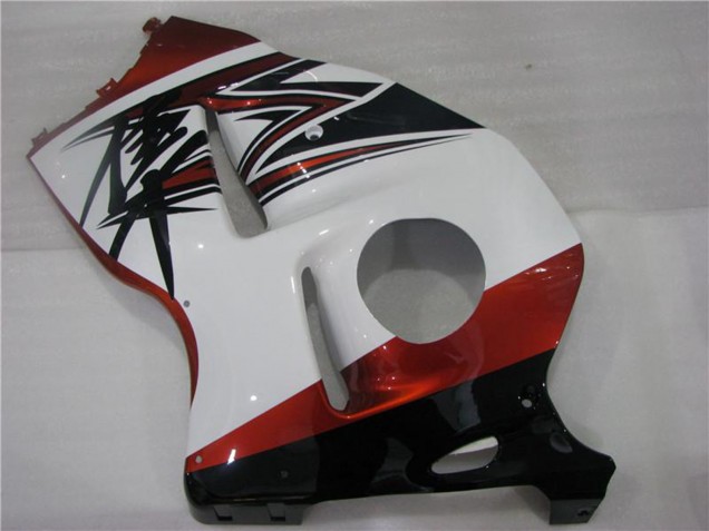 1996-2007 Suzuki GSXR 1300 Hayabusa Motorcycle Fairings - White Orange Black Canada for Sale