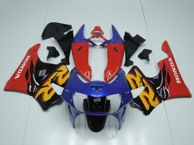 1998-1999 Honda CBR900RR 919 Motorcycle Fairing - Red Blue Glossy Black Canada for Sale