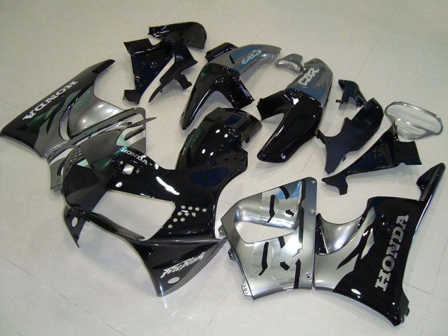 1998-1999 Honda CBR900RR 919 Motorcycle Fairings - Silver Glossy Black Canada for Sale