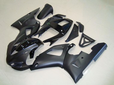 1998-1999 Yamaha YZF R1 Motorcycle Fairings - Matte Black Glossy Black Canada for Sale