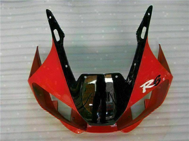 1998-2002 Yamaha YZF R6 Motorcycle Fairing - White Red Glossy Black Canada for Sale