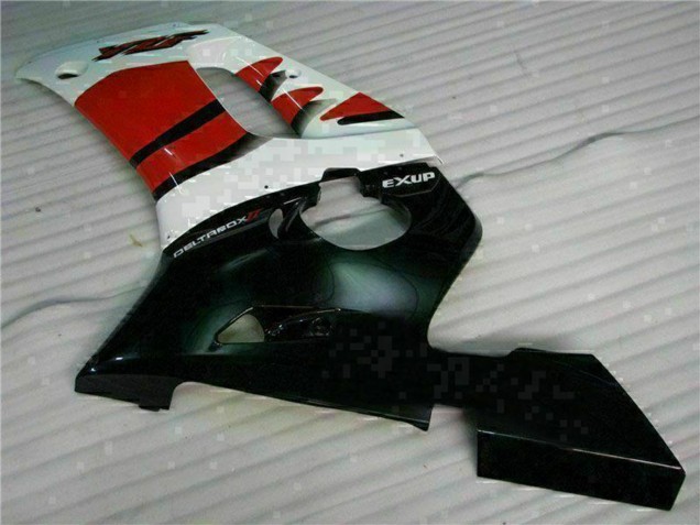 1998-2002 Yamaha YZF R6 Motorcycle Fairing - White Red Glossy Black Canada for Sale