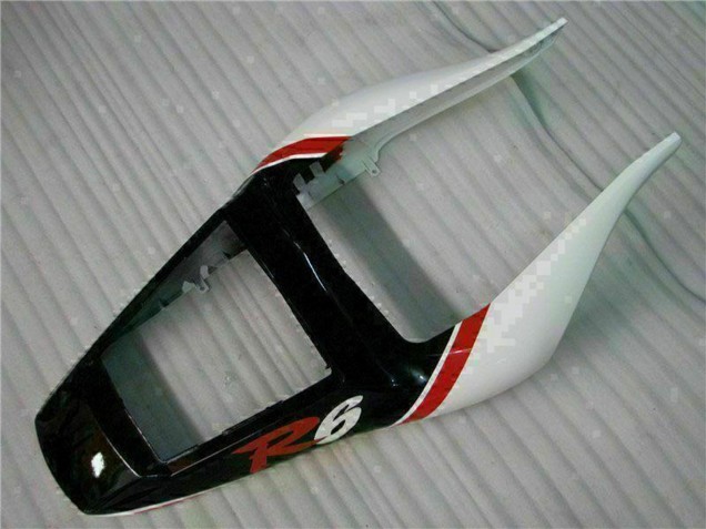 1998-2002 Yamaha YZF R6 Motorcycle Fairing - White Red Glossy Black Canada for Sale