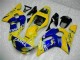 1998-2002 Yamaha YZF R6 Motorcycle Fairings - Yellow Blue White Camel Motul Canada for Sale