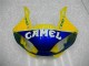 1998-2002 Yamaha YZF R6 Motorcycle Fairings - Yellow Blue White Camel Motul Canada for Sale