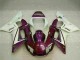 1998-2002 Yamaha YZF R6 Motorcycle Fairings - White Purple Canada for Sale