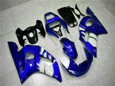1998-2002 Yamaha YZF R6 Motorcycle Fairings - Blue White Canada for Sale