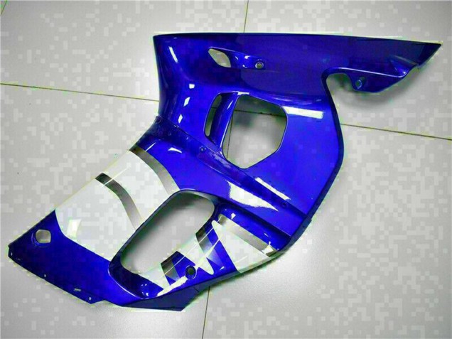 1998-2002 Yamaha YZF R6 Motorcycle Fairings - Blue White Canada for Sale