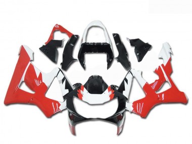2000-2001 Honda CBR900RR 929RR Motorcycle Fairings - White Red Glossy Black Canada for Sale