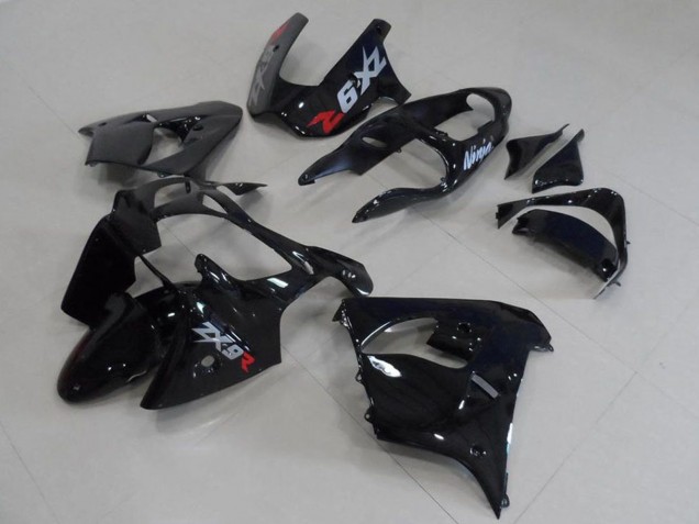 2000-2001 Kawasaki ZX9R Motorcycle Fairing - Glossy Black Canada for Sale