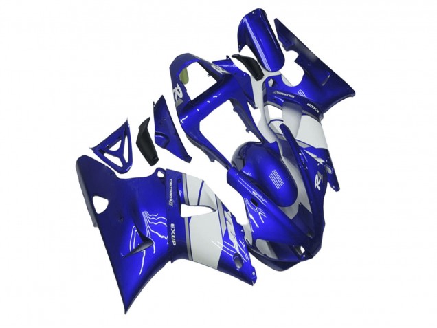 2000-2001 Yamaha YZF R1 Motorcycle Fairing - Blue White Canada for Sale