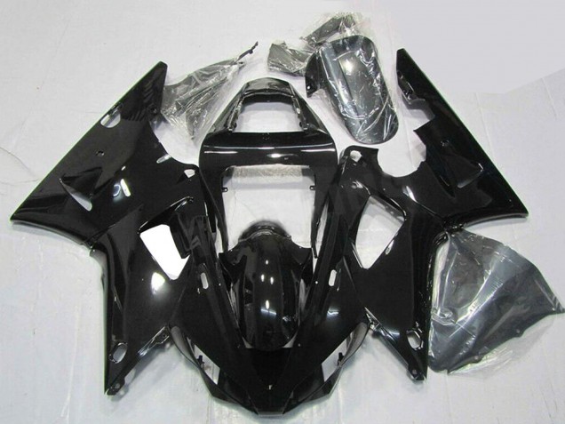 2000-2001 Yamaha YZF R1 Motorcycle Fairings - Glossy Black Canada for Sale