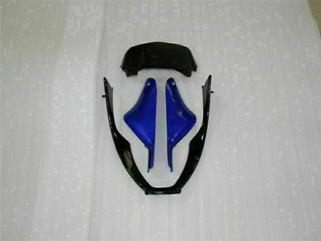 2000-2002 Kawasaki ZX6R Motorcycle Fairings - Blue Glossy Black Elf Bridgestone Canada for Sale