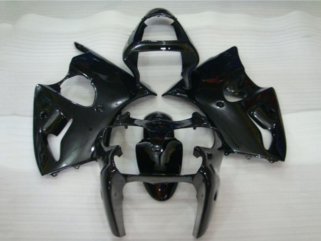2000-2002 Kawasaki ZX6R Motorcycle Fairings - Glossy Black Canada for Sale