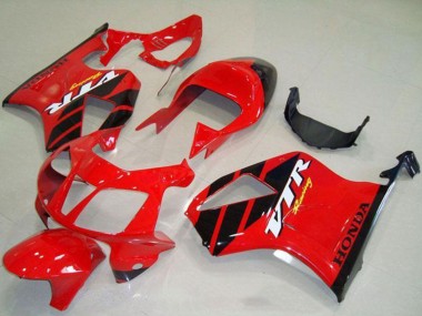2000-2006 Honda VTR1000 Motorcycle Fairings - Red Black Stripe Canada for Sale