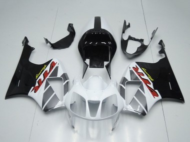 2000-2006 Honda VTR1000 Motorcycle Fairings - White Glossy Black Canada for Sale