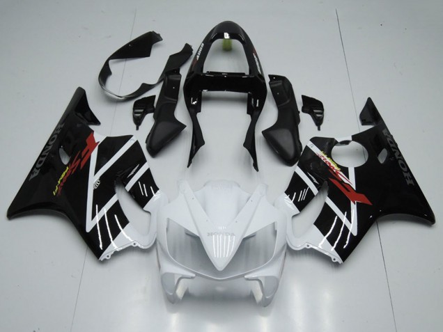 2001-2003 Honda CBR600 F4i Motorcycle Fairing - White Glossy Black F Sport Canada for Sale