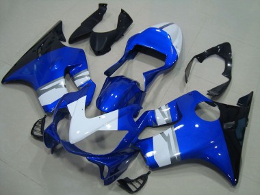 2001-2003 Honda CBR600 F4i Motorcycle Fairings - White Blue Glossy Black Canada for Sale