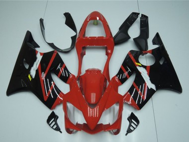 2001-2003 Honda CBR600 F4i Bike Fairings - Red Glossy Black Canada for Sale
