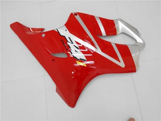 2001-2003 Honda CBR600 F4i Motorcycle Fairings Kits - Silver Red Canada for Sale