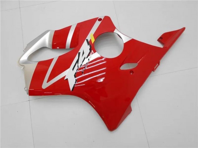 2001-2003 Honda CBR600 F4i Motorcycle Fairings Kits - Silver Red Canada for Sale