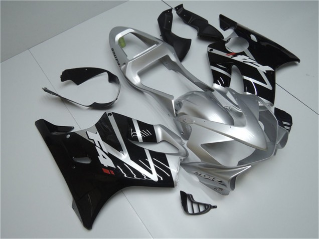 2001-2003 Honda CBR600 F4i Motorcycle Fairing - Silver Glossy Black Canada for Sale