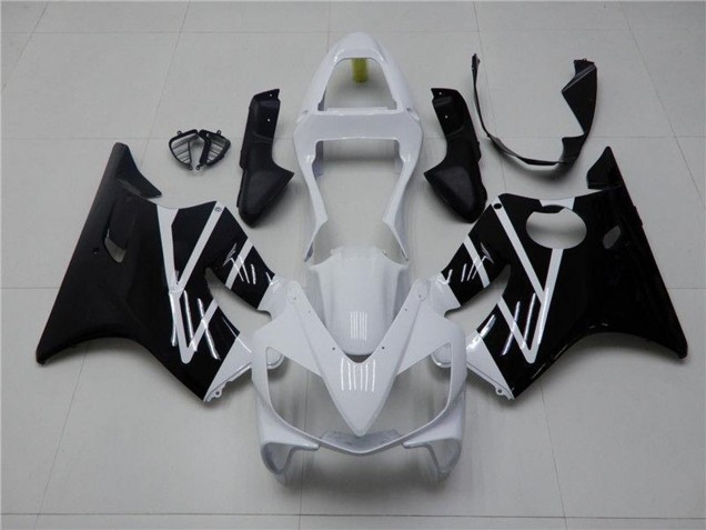 2001-2003 Honda CBR600 F4i Motorcycle Fairing Kits - White Glossy Black Canada for Sale