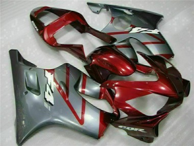2001-2003 Honda CBR600 F4i Motorcycle Fairing Kits - Silver Red Canada for Sale